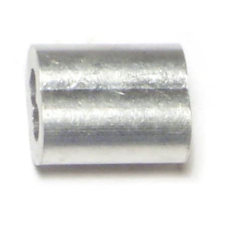 Midwest Fastener 1/8" Aluminum Cable Ferrules 15PK 64263